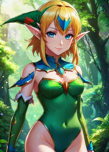 elf,fae,elza,link,mara,in the forest,tiki,meteora,nami,wood elf,forest clover,dryad,male elf,bastei,venera,forest background,fantasia,forest dragon,elves,wiz,Illustration,Japanese style,Japanese Style 03