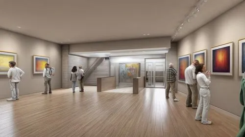 Art Galley,art gallery,gallery,hallway space,art museum,a museum exhibit,futuristic art museum,3d rendering,art dealer,wade rooms,soumaya museum,recreation room,modern room,great gallery,hoboken condo