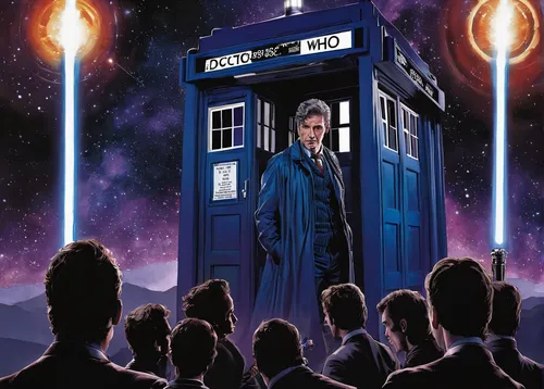 Doctor Who,tardis,the doctor,dr who,doctor who,regeneration,twelve,the eleventh hour,doctor,eleven,twelve apostle,time traveler,doctor bags,time travel,female doctor,sci fiction illustration,time mach