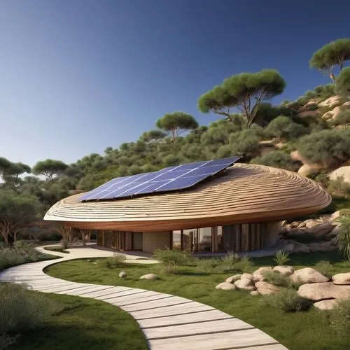 dunes house,passivhaus,ecovillages,timber house,wooden house,solar photovoltaic,smart house,solar energy,folding roof,wooden roof,grass roof,mipim,pavillon,summer house,roof landscape,solar panels,electrohome,forest house,solar cell base,earthship,Photography,Fashion Photography,Fashion Photography 16