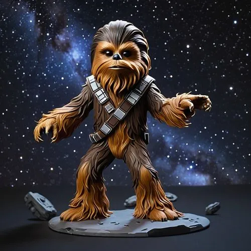 wookiee,chewbacca,chewy,chewie,wookie,wookiees,Illustration,Paper based,Paper Based 27