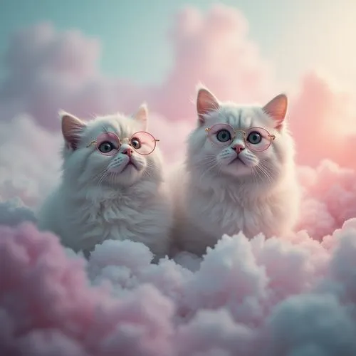 cloudmont,himalayan persian,snowcats,cotton candy,cumulus nimbus,cats angora,Photography,Artistic Photography,Artistic Photography 01