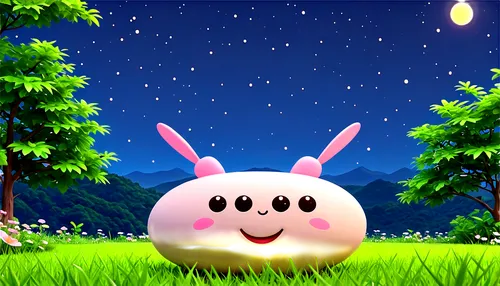 korb,kirby,meap,kirbyjon,hamble,bongbong,vainio,pous,lipinki,easter background,pobjoy,pinkola,minimo,garden marshmallow,locoroco,tamaddon,kawaii pig,cony,rabbo,twinbee,Illustration,Japanese style,Japanese Style 01