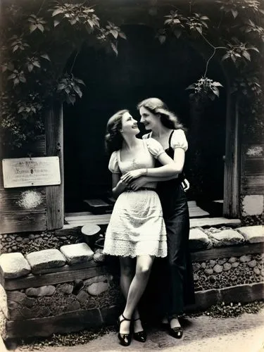 vintage girls,vintage man and woman,vintage photo,harmlessness,1940 women,vintage women,Photography,Black and white photography,Black and White Photography 15