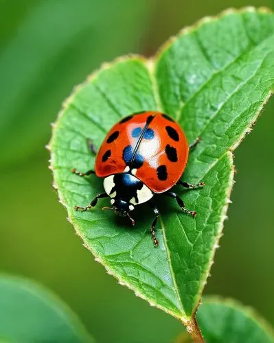 A cute ladybug,A cute ladybug,seven-dot ladybug,asian lady beetle,ladybug,ladybird beetle,coccinellidae,Art,Classical Oil Painting,Classical Oil Painting 08