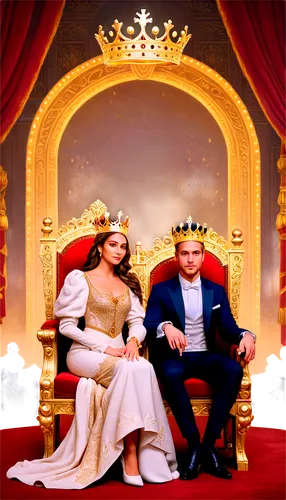 prince and princess,royalty,coronation,royalties,the coronation,golden weddings,royal crown,queenship,krushna,monarchy,coronations,rans,sherine,kingship,hastinapur,frary,majesties,king crown,monarchic,golden crown,Conceptual Art,Daily,Daily 31