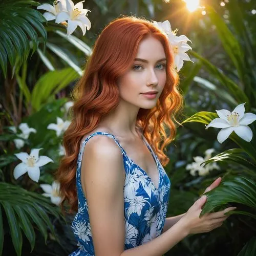 floral,girl in flowers,beautiful girl with flowers,daisies,colorful floral,bright flowers,floral background,blue floral,flower fairy,floral heart,flora,soldatova,flowery,yelizaveta,flower background,ginger blossom,floral dress,retro flowers,hula,flowers,Conceptual Art,Fantasy,Fantasy 32