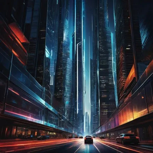 cybercity,superhighways,speed of light,light trail,jablonsky,superhighway,light trails,city highway,cybertown,metropolis,lightwave,coruscant,futuristic landscape,polara,cyberport,tron,light streak,bladerunner,cyberscene,witwicky,Photography,Artistic Photography,Artistic Photography 06