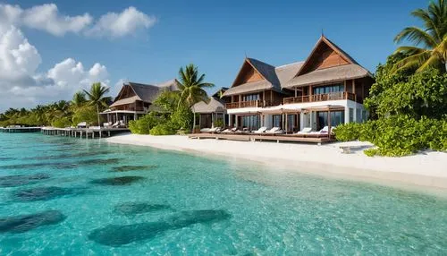 villa waterfront, maldives,maldive islands,over water bungalows,over water bungalow,maldives,maldives mvr,seychelles,french polynesia,fiji,moorea,belize,floating huts,beach resort,bora bora,cook islan