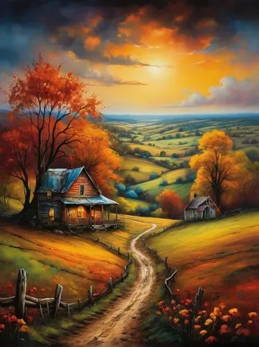 autumn landscape,fall landscape,rural landscape,home landscape,landscape background,farm landscape,autumn background,autumn idyll,autumn scenery,nature landscape,landscape nature,meadow landscape,beautiful landscape,fantasy landscape,one autumn afternoon,landscape,high landscape,landscapes beautiful,landscapes,natural landscape,Photography,General,Cinematic