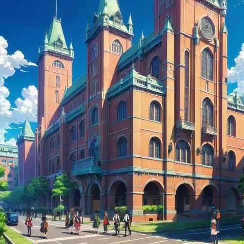 boogiepop,beautiful buildings,kyokai,violet evergarden,rwakitura,gakuen,yoshikuni,takemiya,horikoshi,auraria,saitou,vongola,cwru,ichigaya,iwa,tsumugi kotobuki k-on,ekonomou,studio ghibli,ushijima,urbis,Illustration,Japanese style,Japanese Style 03