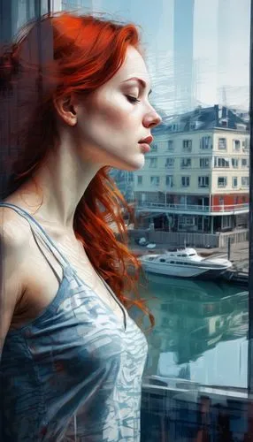 rousse,clary,triss,red head,behenna,redheads,romanoff,image manipulation,world digital painting,dreamfall,fathom,girl on the river,anchoress,photo manipulation,photomanipulation,photoshop manipulation,ariadne,redhead,lohse,bergersen,Conceptual Art,Fantasy,Fantasy 19