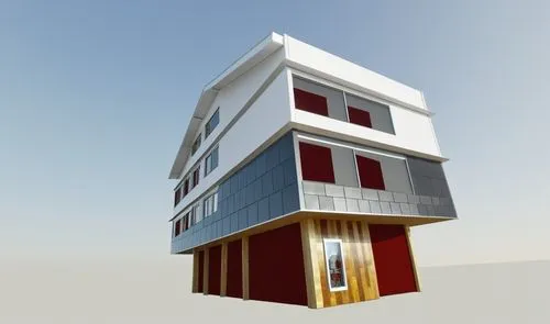 cubic house,sketchup,3d rendering,passivhaus,revit,prefabricated buildings,cube stilt houses,vivienda,residencial,mansard,immobilier,inmobiliaria,duplexes,immobilien,quadruplex,reclad,cube house,homebuilding,unimodular,subdividing,Photography,General,Realistic