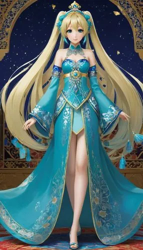 rosalina,zhui,cagliostro,yuanji,diaochan,michiru,Illustration,Realistic Fantasy,Realistic Fantasy 08