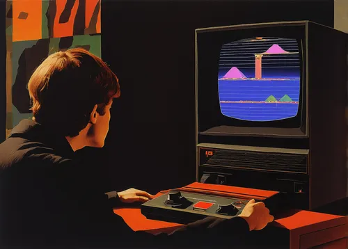 atari 2600,c64,atari,turbografx-16,diskette,1982,analog television,trip computer,retro television,emulator,1986,computer art,computer,computer graphics,arcade game,synthesizer,cyclocomputer,computer game,computer icon,synclavier,Conceptual Art,Daily,Daily 18