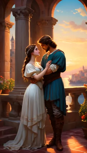 romantic scene,a fairy tale,fairytale,romance novel,first kiss,fairy tale,romantic portrait,amorous,fantasy picture,romance,cinderella,tangled,serenade,throughout the game of love,fairytales,boy kisses girl,rapunzel,loving couple sunrise,courtship,romantic