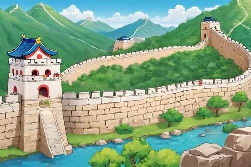 great wall,city wall,great wall wingle,peter-pavel's fortress,water castle,city walls,medieval castle,knight's castle,chinese background,dragon bridge,summit castle,great wall of china,castle,castle ruins,oktoberfest background,old wall,meteora,old castle,city moat,castle complex,Illustration,Japanese style,Japanese Style 01