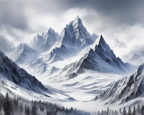 snow mountains,snowy mountains,mountains snow,snow landscape,snow mountain,snowy peaks,mountain landscape,mountainous landscape,mountain scene,ice landscape,mountains,winter landscape,snowy landscape,mountain tundra,landscape mountains alps,northrend,winter background,giant mountains,mountain ranges,mountain range,Photography,Black and white photography,Black and White Photography 07