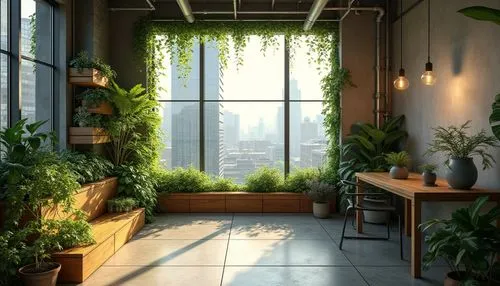 balcony garden,hanging plants,windowsill,roof garden,greenhouse,house plants,sunroom,indoor,houseplants,potted plants,window sill,houseplant,apartment,green plants,balcony plants,block balcony,loft,roof terrace,green living,microhabitats,Photography,General,Realistic