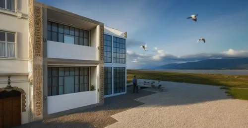 muizenberg,dunes house,3d rendering,icelandic houses,cube stilt houses,prefabricated buildings,dune ridge,sky apartment,paragliding bis place,render,crane houses,new housing development,seaside view,golf hotel,salar flats,townhouses,beach house,heat pumps,knokke,stilt houses,Photography,General,Realistic