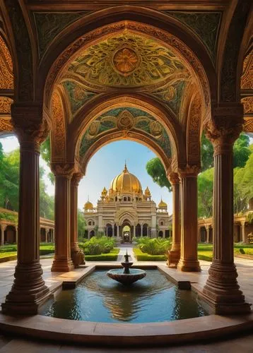 safdarjung,shahi mosque,water palace,alcazar of seville,persian architecture,chhatris,marble palace,after the ud-daula-the mausoleum,inde,dorne,naboo,jaipur,alhambra,medinah,isfahan,iranian architecture,moorish,garden of the fountain,qutub,islamic architectural,Conceptual Art,Graffiti Art,Graffiti Art 02