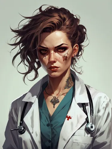 female doctor,physician,theoretician physician,lady medic,female nurse,doctor,ship doctor,medical illustration,veterinarian,nurse,surgeon,cartoon doctor,medical sister,biologist,doctors,white coat,dermatologist,fish-surgeon,veterinary,pathologist,Conceptual Art,Fantasy,Fantasy 06