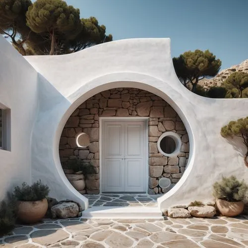 superadobe,greek island door,mykonos,cyclades,trullo,paros,earthship,stone oven,folegandros,cycladic,semi circle arch,dodecanese,dreamhouse,round house,ancient house,kythera,greek island,santorini,stone house,greece,Photography,Documentary Photography,Documentary Photography 08