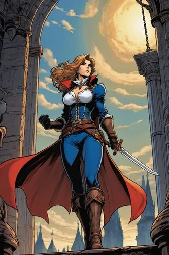 dematteis,beatrix,krietor,elona,eldena,barda,lufia,teela,castlevania,nausicaa,volstagg,kolken,amora,kara,kushana,salvadora,lilandra,dorcas,clarisse,madelyne,Illustration,American Style,American Style 13