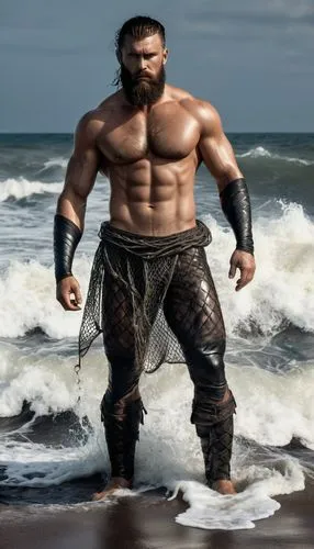 bjornsson,barbarian,khal,aquaman,vikingskipet,thorbjorn,mgahinga,themistocles,lodbrok,drogo,nudelman,momoa,bordafjordur,viking,braun,sea god,god of the sea,norsemen,gimli,pudzianowski,Conceptual Art,Fantasy,Fantasy 33