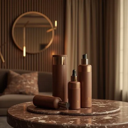 cosmetics counter,3d render,mahdavi,renders,aveda,corten steel,spa items,cosmetics packaging,render,luxe,anastassiades,beauty room,minotti,cosmetics,kraft paper,cosmetic,woodfill,contemporary decor,table lamps,product photography,Photography,General,Realistic