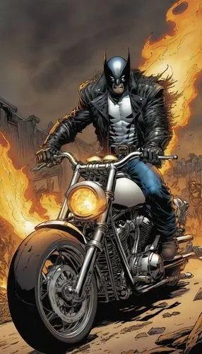 midnighter,brubaker,ghostriders,hellstrom,spiegle,shadowhawk,Illustration,American Style,American Style 02