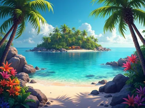 tropical island,tropical beach,tropical sea,summer background,tropics,dream beach,tropical floral background,ocean paradise,beach landscape,an island far away landscape,ocean background,paradise beach,island,beach scenery,landscape background,beautiful beach,coconut trees,islands,tropical house,caribbean beach,Photography,General,Realistic