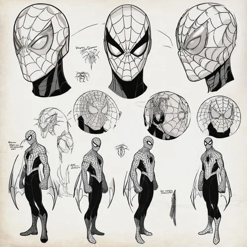 romita,spidey,mcniven,webbed,slott,spider,concept art,spidery,webs,asm,aranese,spiderman,derman,macniven,narvel,aranxta,arachnoid,bendis,aranesp,arachnid,Unique,Design,Character Design