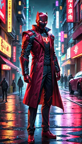 daredevil,cyberpunk,3d man,hk,lopushok,samurai,shanghai,red matrix,red super hero,red hood,kingpin,shinjuku,electro,hong kong,matrix,suit actor,the suit,cg artwork,superhero background,would a background,Anime,Anime,General