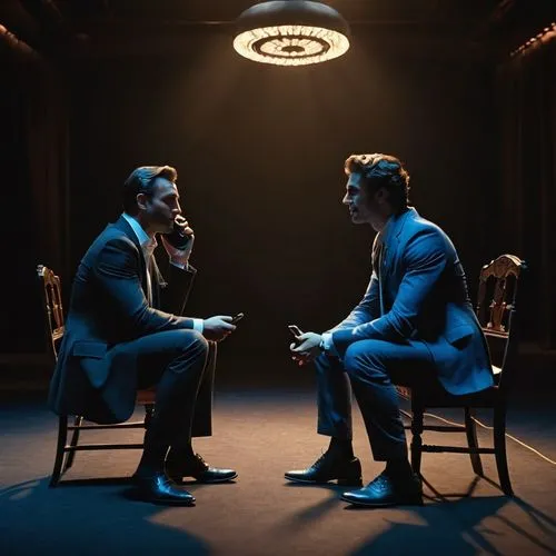 interrogation mark,interrogation,men sitting,business icons,psychoanalysis,the suit,conversation,capital cities,scene lighting,business meeting,mediation,video scene,blue room,a meeting,comedy and tragedy,chess men,the listening,interrogation point,exchange of ideas,business men