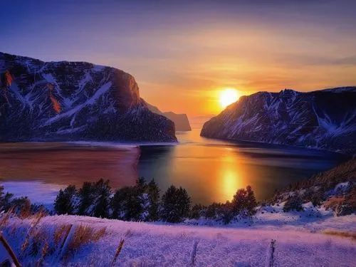 crater lake,lake baikal,winter landscape,baffin island,beautiful landscape,changbai mountain,snow landscape,fragrant snow sea,snowy landscape,landscapes beautiful,greenland,winter lake,mountain sunrise,baikal lake,heaven lake,seton lake,ice landscape,norway,incredible sunset over the lake,frozen lake,Illustration,Paper based,Paper Based 03