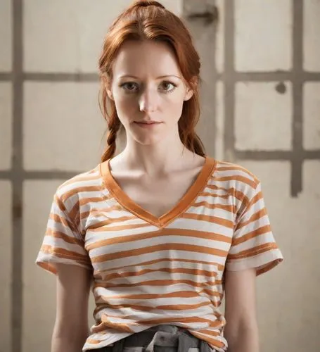 pippi longstocking,clary,clementine,girl in t-shirt,redhead doll,cotton top,ginger rodgers,raggedy ann,girl in overalls,liberty cotton,redheaded,british actress,nora,prisoner,horizontal stripes,orange,maci,redhair,red-haired,overalls