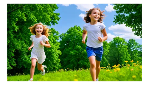 happy children playing in the forest,girl and boy outdoor,children jump rope,little girls walking,little girl running,children's background,meadow play,little boy and girl,image editing,walk with the children,flying dandelions,green background,chlorella,children playing,children play,3d background,homoeopathy,photographic background,little girl in wind,image manipulation,Conceptual Art,Daily,Daily 18