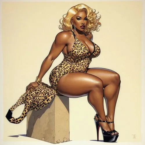 latrice,savda,gabourey,annemone,rasheeda,shawnna,Illustration,American Style,American Style 08