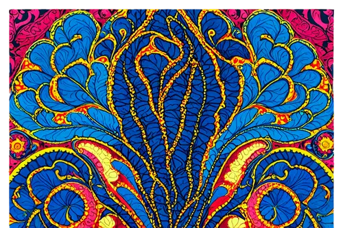 Intricate patterns, colorful fabrics, vibrant textures, ornate designs, repeating shapes, floral motifs, geometric structures, mandalas, paisley prints, abstract compositions, macro close-up, shallow 