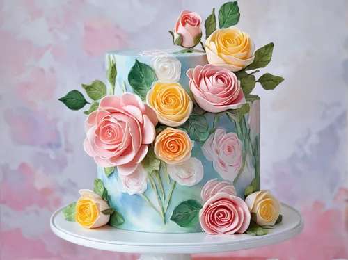 watercolor roses and basket,sugar roses,watercolor roses,sweetheart cake,colorful roses,paper roses,wedding cakes,cake decorating supply,cake decorating,wedding cake,bouquet of roses,rose arrangement,vintage flowers,buttercream,floral background,easter cake,garden roses,fabric roses,floral border paper,floral digital background,Conceptual Art,Oil color,Oil Color 10