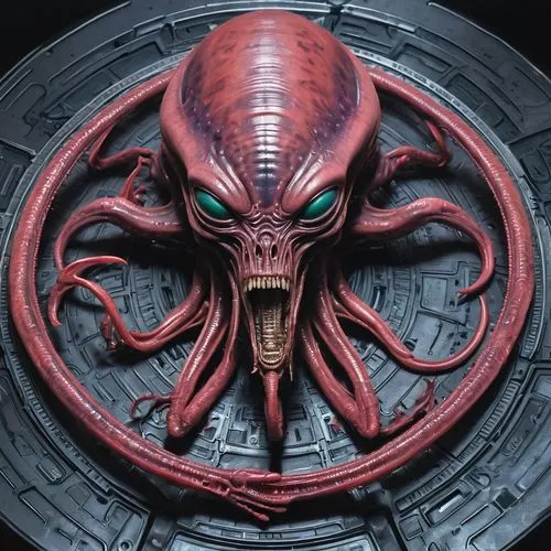 darth talon,alien warrior,gorgon,lopushok,alien,snake's head,calamari,medusa gorgon,predator,red lantern,paysandisia archon,malégon,argus,spawn,trioceros,greed,devil,unadon,parasite,fire red eyes,Conceptual Art,Sci-Fi,Sci-Fi 13