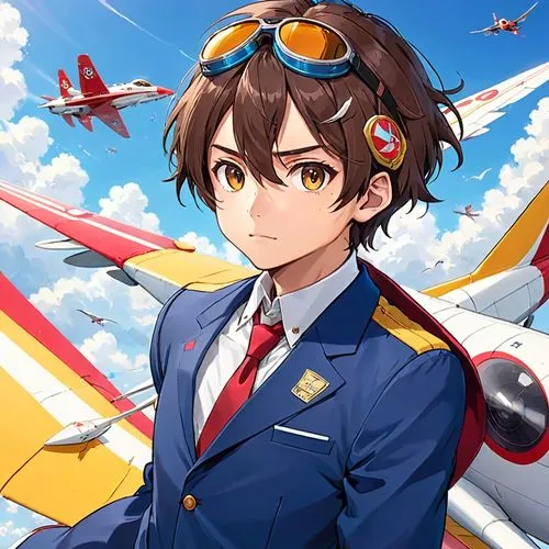 captain p 2-5,hiroshima,honolulu,nagasaki,phoenix,fighter pilot,flight engineer,haruhi suzumiya sos brigade,air combat,aircraft,air show,aviation,pilot,toori,plane,aerobatic,sanya,jet,aerobatics,airman,Anime,Anime,Traditional