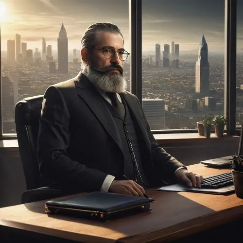 ceo,blackwall,banker,comendador,graybeard,zegna,masaryk,man with a computer,businessman,office chair,tabackman,herzl,black businessman,mcartor,executive,business man,business icons,rodenstock,financial advisor,mbd,Illustration,Realistic Fantasy,Realistic Fantasy 17