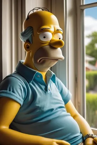 homer simpsons,homer,bart,steamed,steamed meatball,flanders,thinking man,bob,simson,b3d,bert,cgi,content writers,minion tim,mr,moe,digital compositing,bart owl,son,deep thought,Illustration,Realistic Fantasy,Realistic Fantasy 10