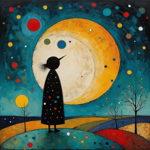 moonstruck,moonlit night,moondance,dreamtime,moonbeams,moon addicted,Art,Artistic Painting,Artistic Painting 49