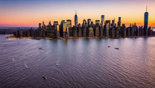 manhattan skyline,new york skyline,new york harbor,manhattan,newyork,new york,1 wtc,one world trade center,dubay,hudson yards,chicago skyline,united arab emirates,hudson river,drone shot,dubai marina,blue hour,jersey city,big apple,megacities,cityscapes,Art,Classical Oil Painting,Classical Oil Painting 23