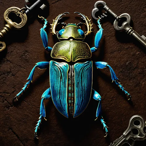 scarab,scarabs,elephant beetle,forest beetle,stag beetle,blue wooden bee,the stag beetle,tiger beetle,wood dung beetle,lucanus cervus,dung beetle,weevil,ground beetle,stag beetles,beetle,brush beetle,blue-winged wasteland insect,shield bugs,rhinoceros beetle,chrysops,Illustration,Realistic Fantasy,Realistic Fantasy 33