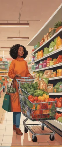 grocery,woman shopping,grocery shopping,groceries,grocer,supermarket,grocery store,shopping cart vegetables,grocery basket,shopper,grocery cart,shopping trolley,whole food,supermarket shelf,shopping basket,produce,aisle,fresh produce,shopping icon,shopping-cart,Illustration,Abstract Fantasy,Abstract Fantasy 10