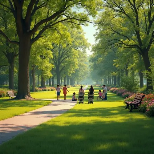 walk in a park,tree-lined avenue,tree lined avenue,tree lined path,greenspace,green space,city park,metasequoia,urban park,greenspaces,central park,the park,tree lined,centennial park,in the park,park bench,picnickers,benches,herman park,autumn park,Photography,General,Realistic